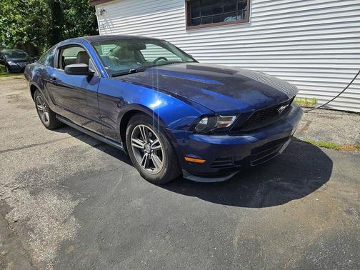 Blue 2010 Ford Mustang Base