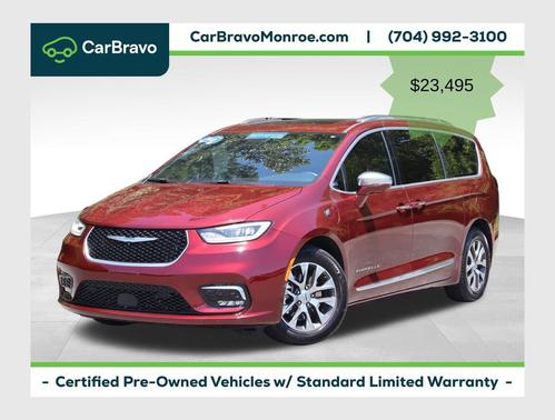 Velvet Red Pearlcoat 2021 Chrysler Pacifica Hybrid Pinnacle