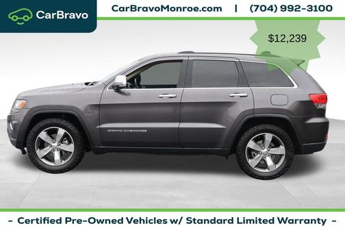 Granite Crystal Metallic Clearcoat 2016 Jeep Grand Cherokee Limited