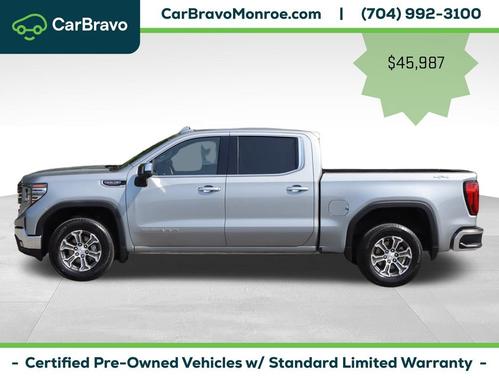 Sterling Metallic 2025 GMC Sierra 1500 SLT
