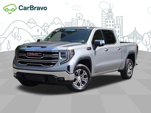 Sterling Metallic 2025 GMC Sierra 1500 SLT