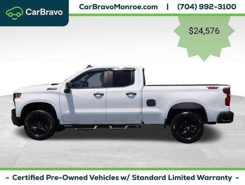 Summit White 2019 Chevrolet Silverado 1500 Custom Trail Boss
