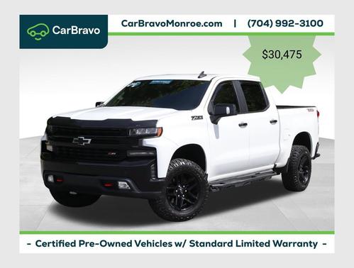 Summit White 2021 Chevrolet Silverado 1500 LT Trail Boss