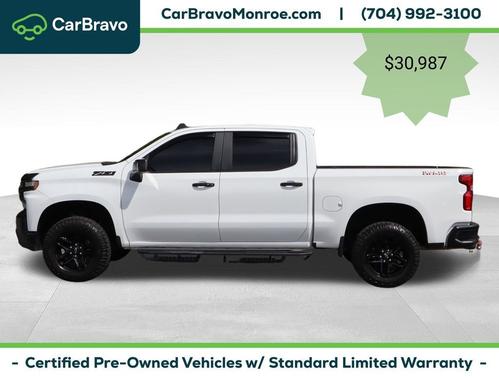 Summit White 2021 Chevrolet Silverado 1500 LT Trail Boss