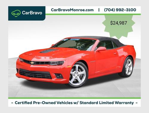 Red Hot 2015 Chevrolet Camaro SS