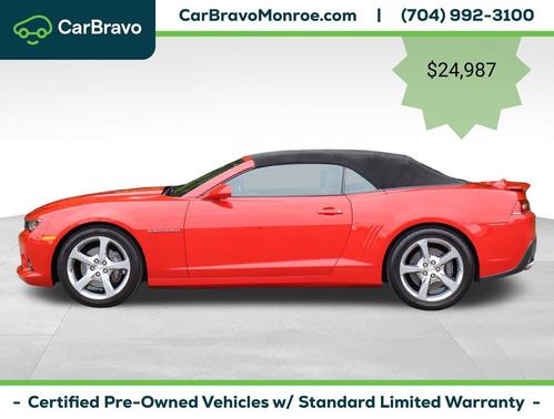 Red Hot 2015 Chevrolet Camaro SS
