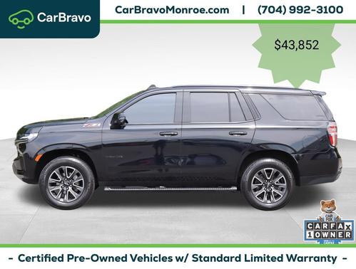 Black 2021 Chevrolet Tahoe Z71