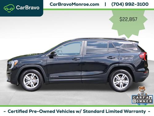 Ebony Twilight Metallic 2022 GMC Terrain SLE