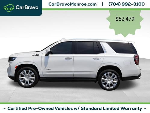 Iridescent Pearl Tricoat 2022 Chevrolet Tahoe High Country