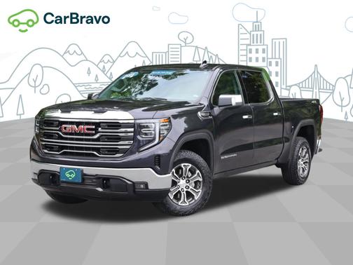 Titanium Rush Metallic 2025 GMC Sierra 1500 SLT