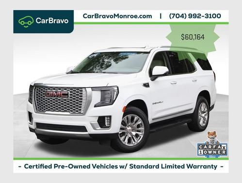 Summit White 2024 GMC Yukon Denali