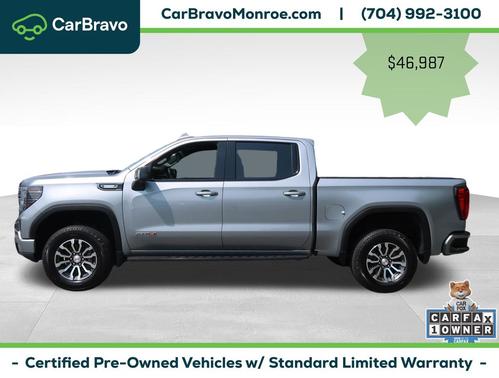 Sterling Metallic 2023 GMC Sierra 1500 AT4