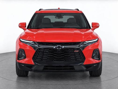 Red 2021 Chevrolet Blazer RS