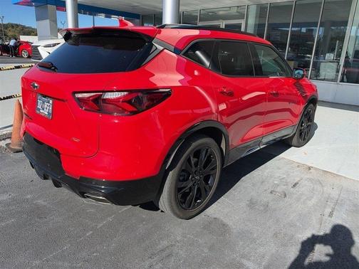 Red 2021 Chevrolet Blazer RS