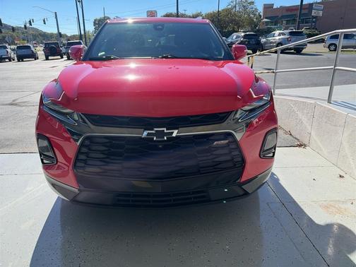 Red 2021 Chevrolet Blazer RS