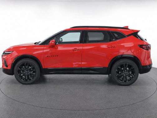 Red 2021 Chevrolet Blazer RS