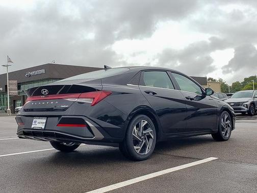 Black 2025 Hyundai ELANTRA Limited