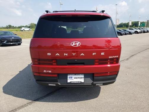 Red 2026 Hyundai SANTA FE HEV SEL