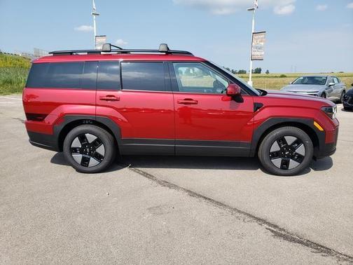 Red 2026 Hyundai SANTA FE HEV SEL