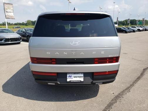 Shimmering Silver 2026 Hyundai SANTA FE HEV SE