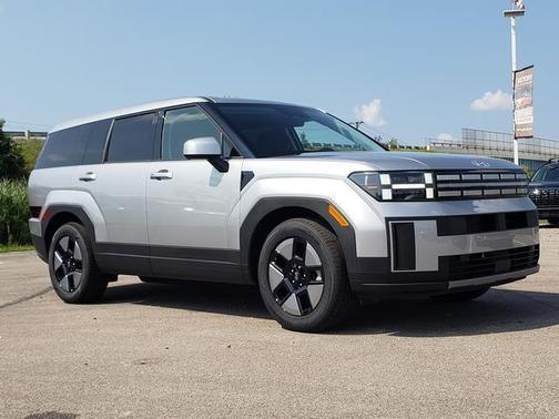 Shimmering Silver 2026 Hyundai SANTA FE HEV SE