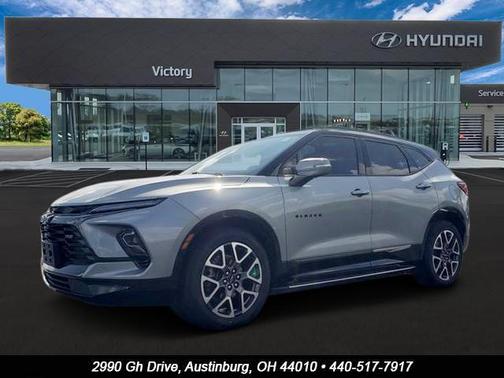 Sterling Gray Metallic 2023 Chevrolet Blazer RS