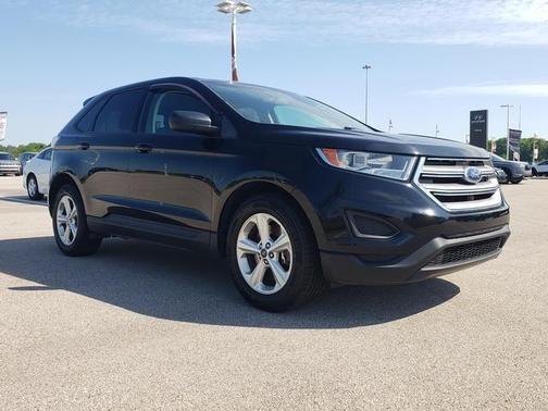 Shadow Black 2017 Ford Edge SE