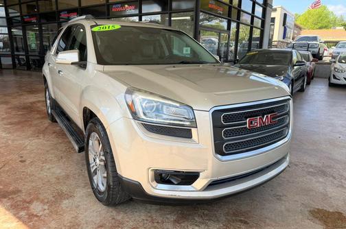 Champagne Silver Metallic 2015 GMC Acadia SLT-2
