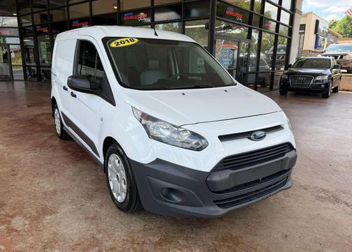 Frozen White 2018 Ford Transit Connect XL