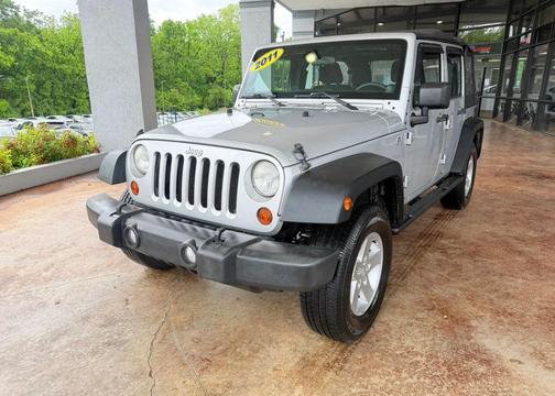 Bright Silver Metallic Clearcoat 2011 Jeep Wrangler Unlimited Sport