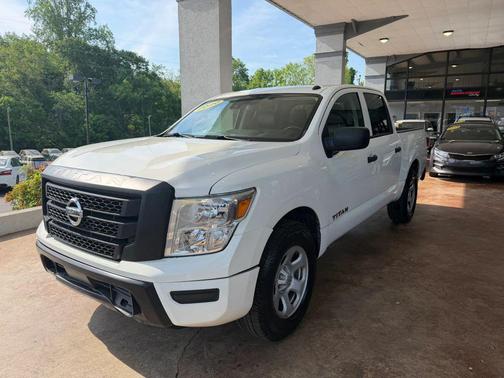 Glacier White 2020 Nissan Titan S
