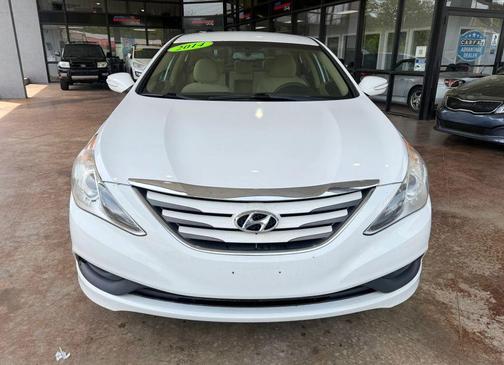 Pearl White 2014 Hyundai SONATA GLS