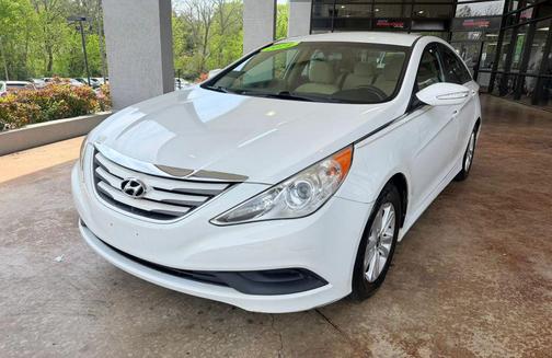 Pearl White 2014 Hyundai SONATA GLS