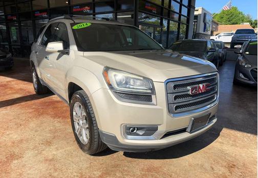 Gold 2014 GMC Acadia SLT-2