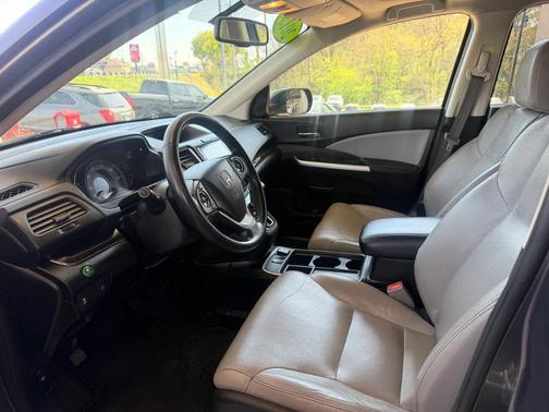 Gray 2015 Honda CR-V EX-L