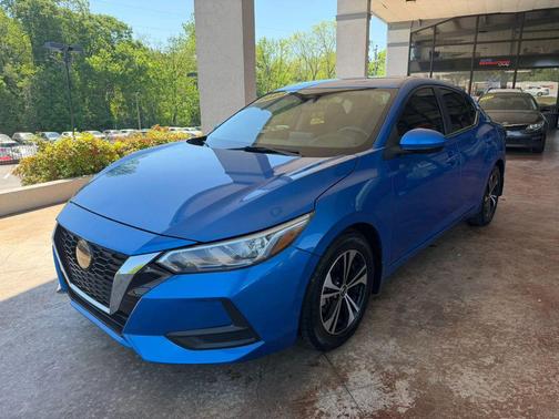 Electric Blue Metallic 2022 Nissan Sentra SV