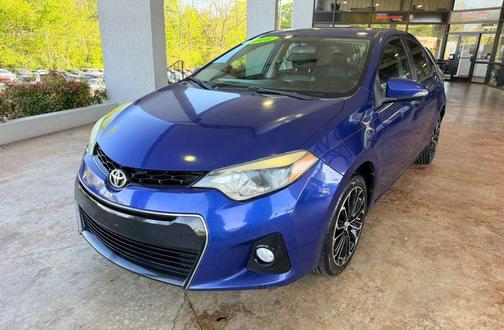Blue Crush Metallic 2016 Toyota Corolla S Plus