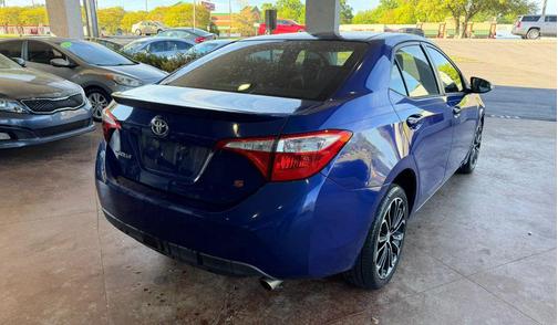 Blue Crush Metallic 2016 Toyota Corolla S Plus