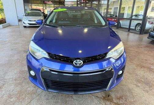 Blue Crush Metallic 2016 Toyota Corolla S Plus