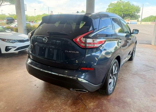 Arctic Blue Metallic 2015 Nissan Murano Platinum