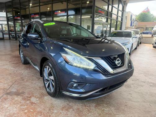 Arctic Blue Metallic 2015 Nissan Murano Platinum