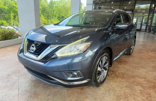Arctic Blue Metallic 2015 Nissan Murano Platinum