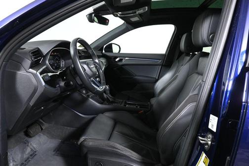 Blue 2022 Audi Q3 45 S line Premium Plus