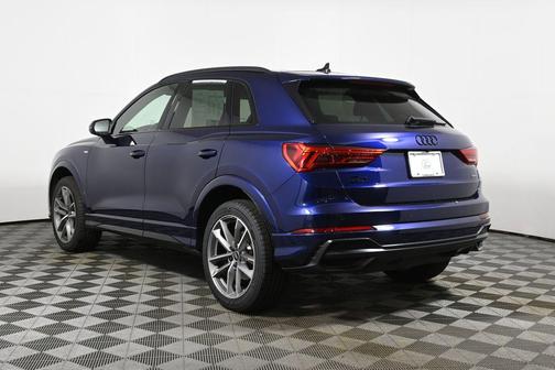 Blue 2022 Audi Q3 45 S line Premium Plus