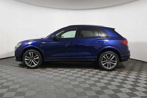 Blue 2022 Audi Q3 45 S line Premium Plus