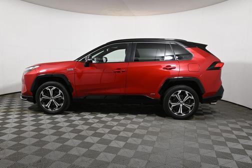 Supersonic Red/Midnight Black Metallic 2022 Toyota RAV4 Prime XSE