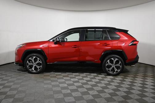 Supersonic Red/Midnight Black Metallic 2022 Toyota RAV4 Prime XSE