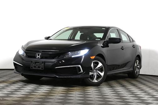 Crystal Black Pearl 2019 Honda Civic LX