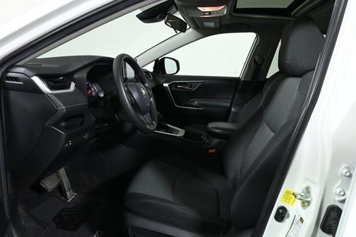 Super White 2021 Toyota RAV4 XLE