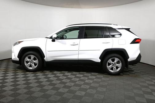 Super White 2021 Toyota RAV4 XLE